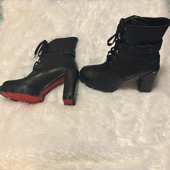 Christian Louboutin Black Ankle Boots - Picture 6 of 11